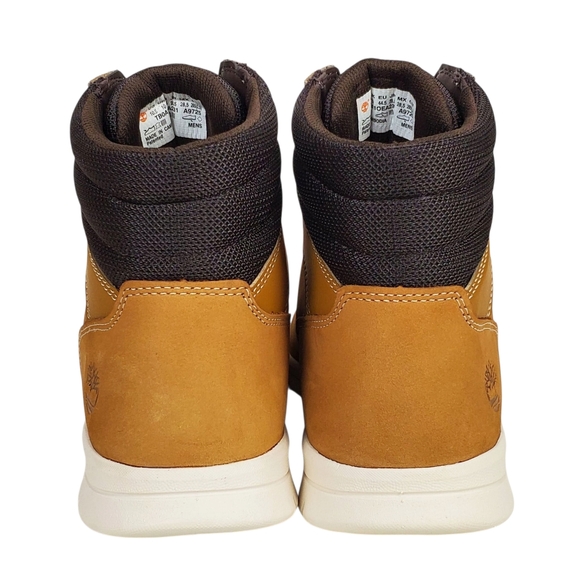 New Timberland Graydon nubuck hi top sneakers boots tan preppy hiking outdoor main image 12